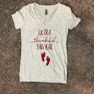 Pregnancy announcement tee